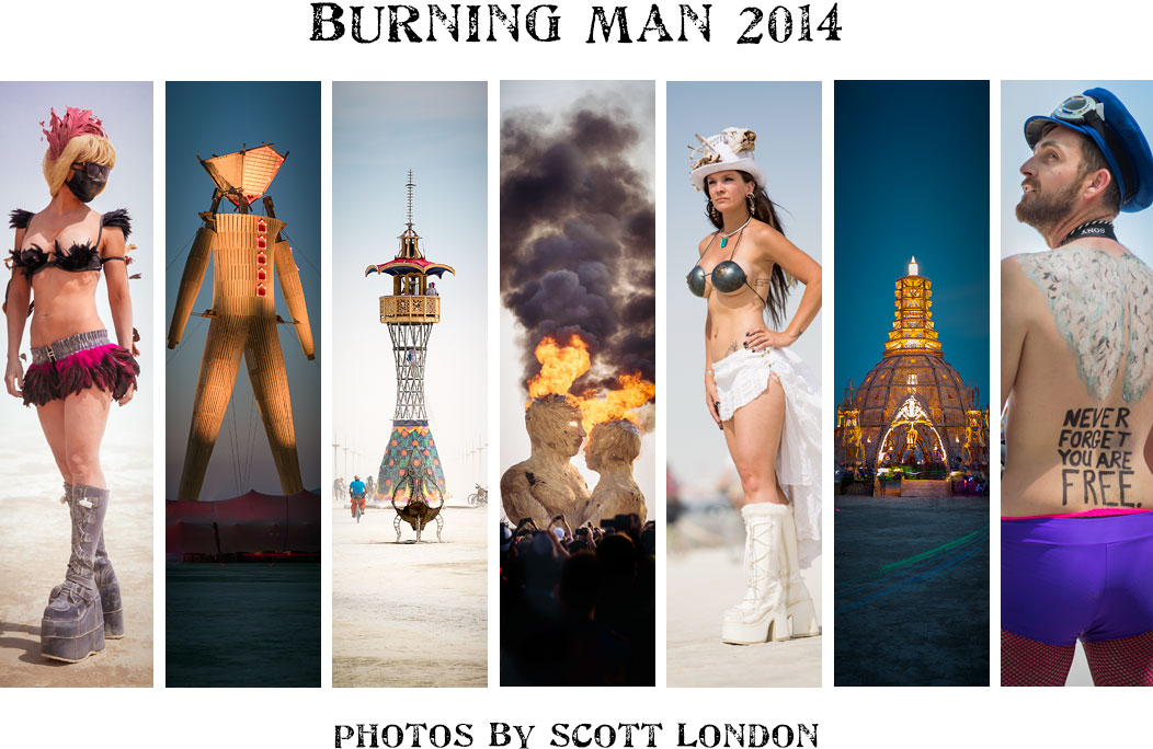 A Set of 100 Photos from Burning Man 2014 by photographer Scott London
