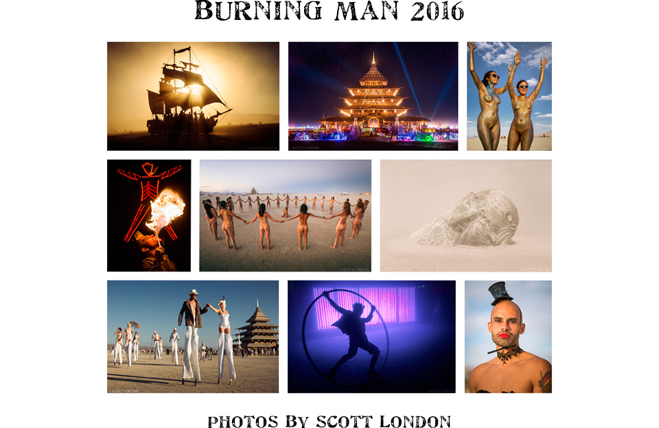 A Set of 100 Photos from Burning Man 2016 by photographer Scott London
