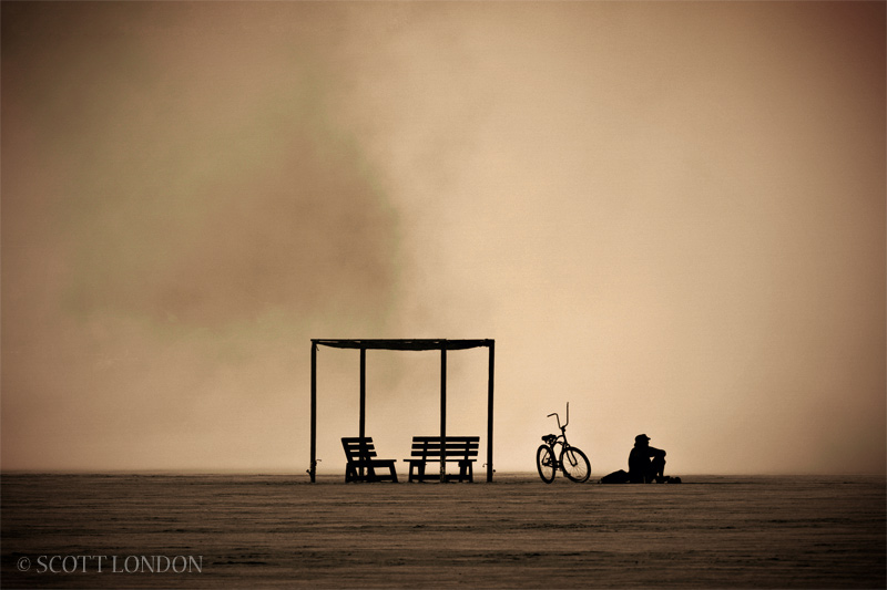 Waiting Out a Dust Storm