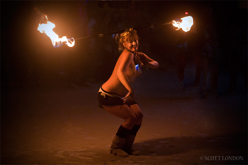A Fire Dancer