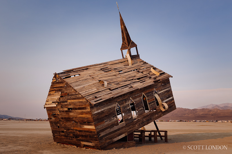 Church Trap at Burning Man 2013 (Photo by Scott London)