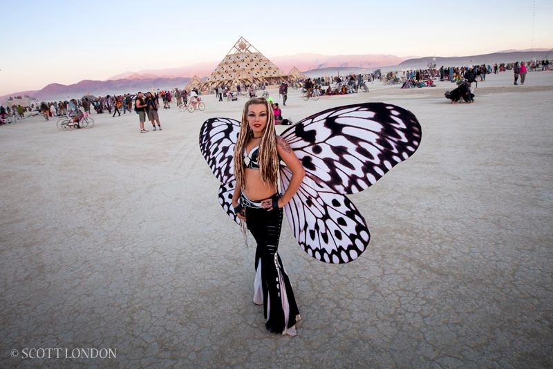 Kai at the Temple at Burning Man 2013 (Photo by Scott London)