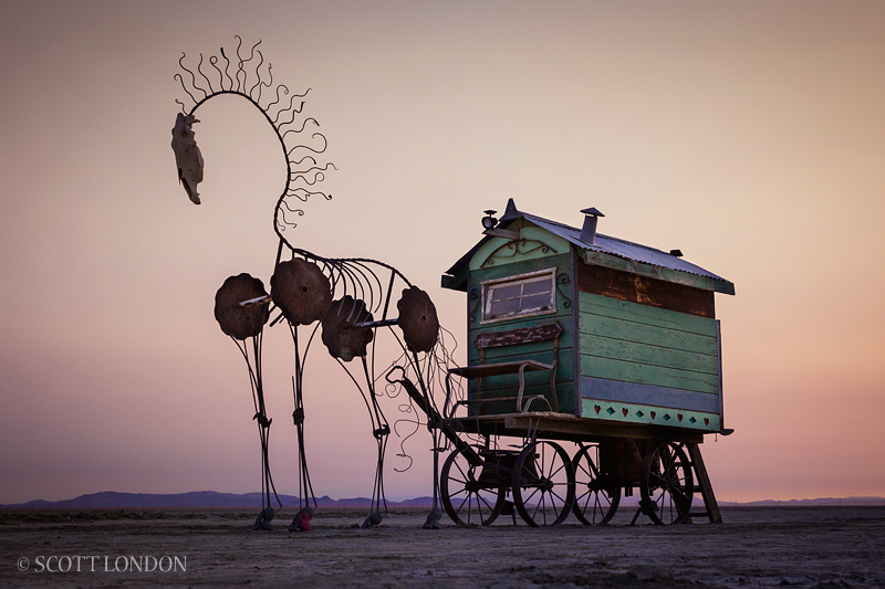 Gypsy Rose at Burning Man 2013 (Photo by Scott London)