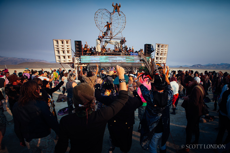 Robot Heart at Burning Man 2013 (Photo by Scott London)