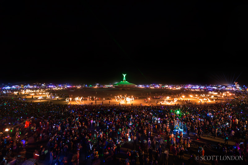 The Fire Conclave at Burning Man 2013 (Photo by Scott London)