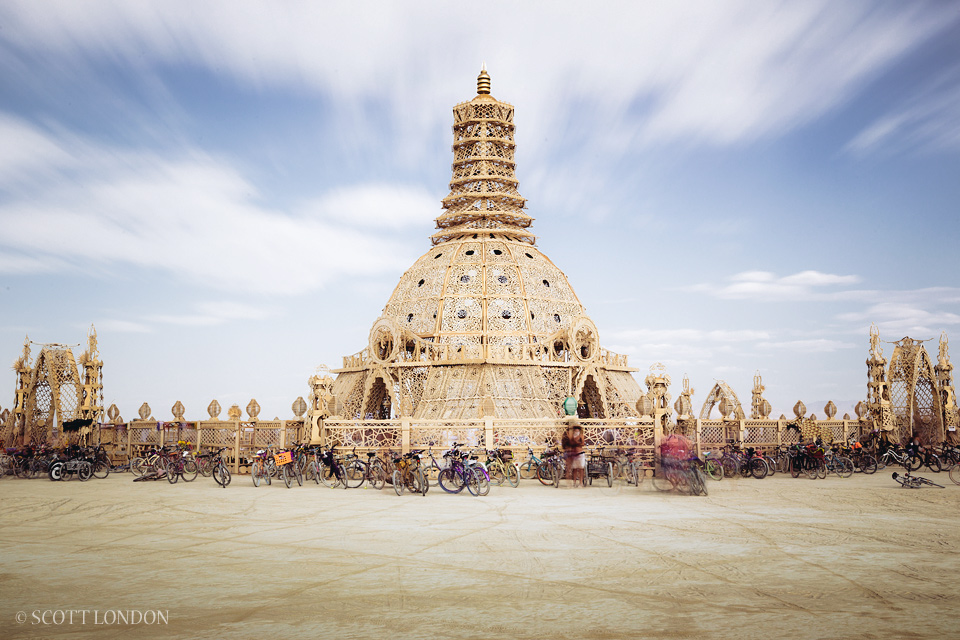 Burning Man 2013 - The Temple of Grace
