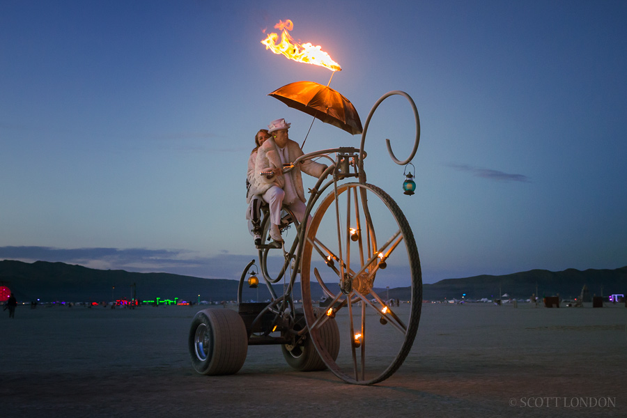 Dreamcycle at Burning Man 2015 (Photo by Scott London)