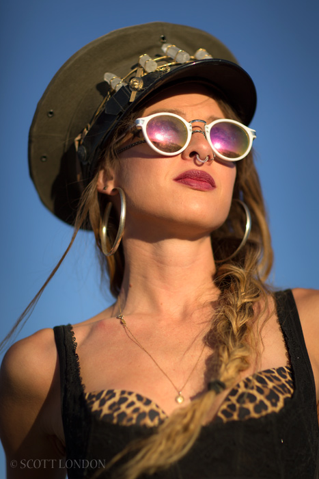 Jen at Burning Man 2015. (Photo by Scott London)
