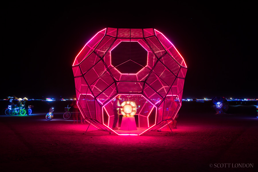 Hybycozo's Improbability Drive at Burning Man 2016