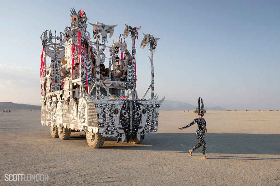 Nomads on Wheels at Burning Man 2018. (Photo by Scott London)