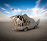 An Art Car with Teeth