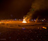 Crowds Gathered at the Burn Circle