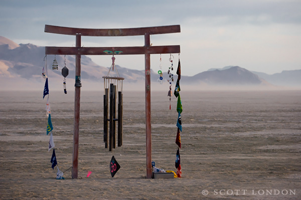 Torii Gate Wind Chimes