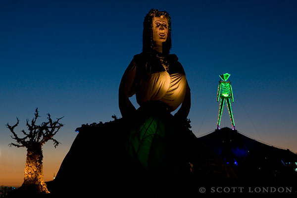 Bone Tree, Art Car & the Man