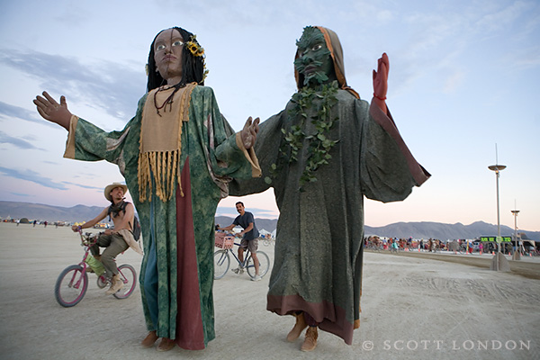 Green Man & Lady of the Woods