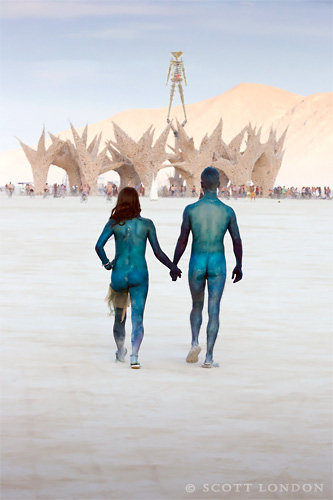 Blue Couple