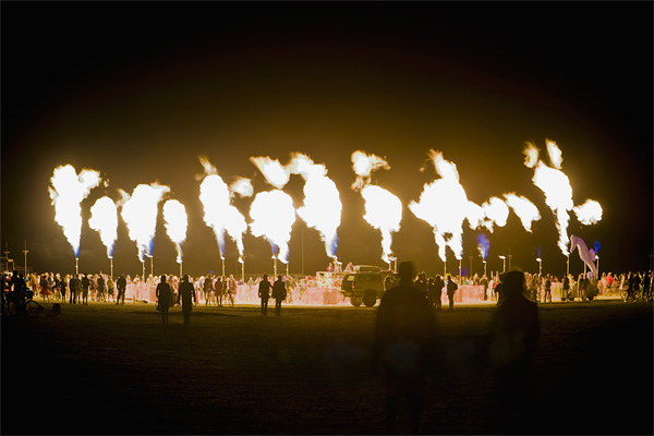The Burninator Grid :: An Installation by Bill Codding