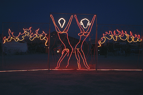 Neon Dance at Spanky's