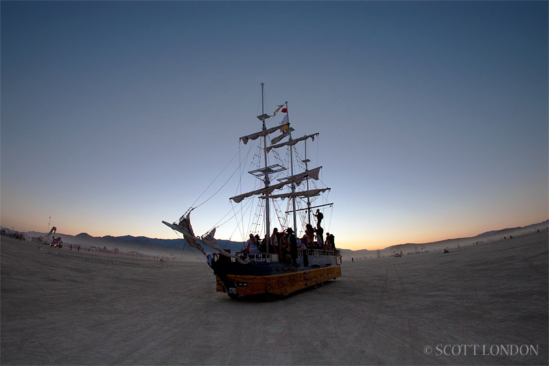 Tall Ship on the Playa