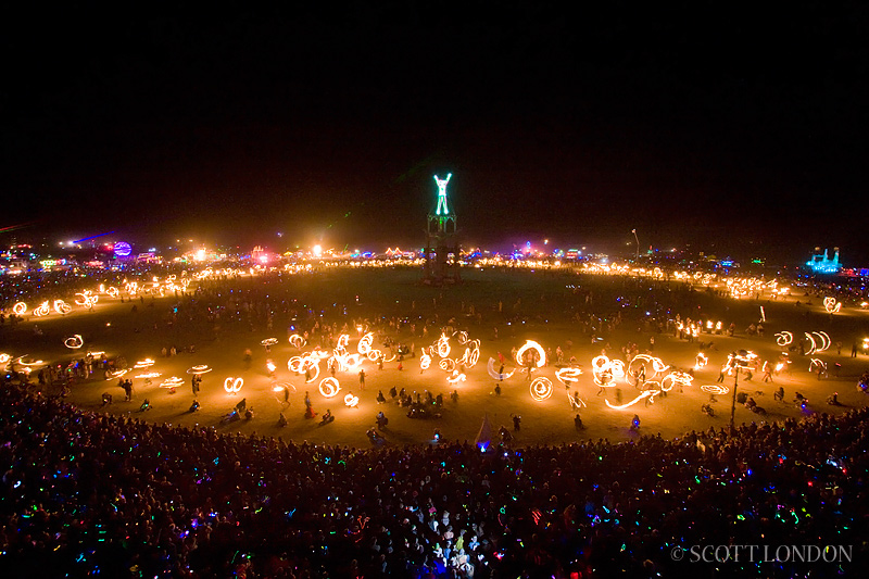 Fire Conclave Performs Before the Burn