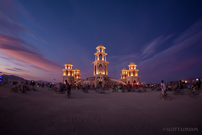 The Temple at Dusk