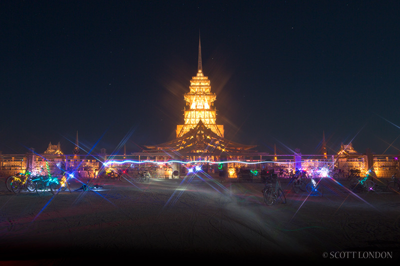 The Temple of Juno By Night