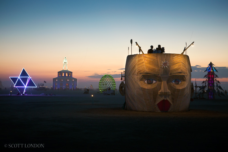 Morning Twilight on the Playa