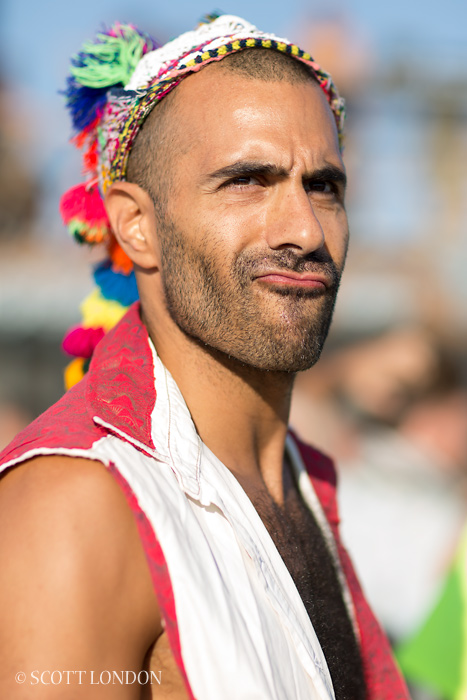 Sunrise dance party at Burning Man 2013 (Photo by Scott London)