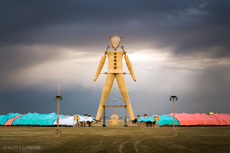 Burning Man 2014 - The Man