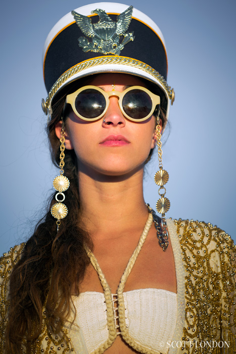 Tannaz at Burning Man 2014 (Photo by Scott London)