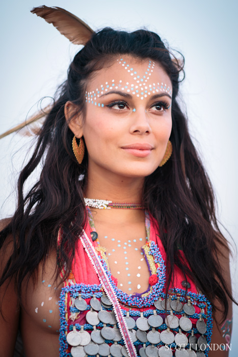 Nathalie at Burning Man 2014 (Photo by Scott London)