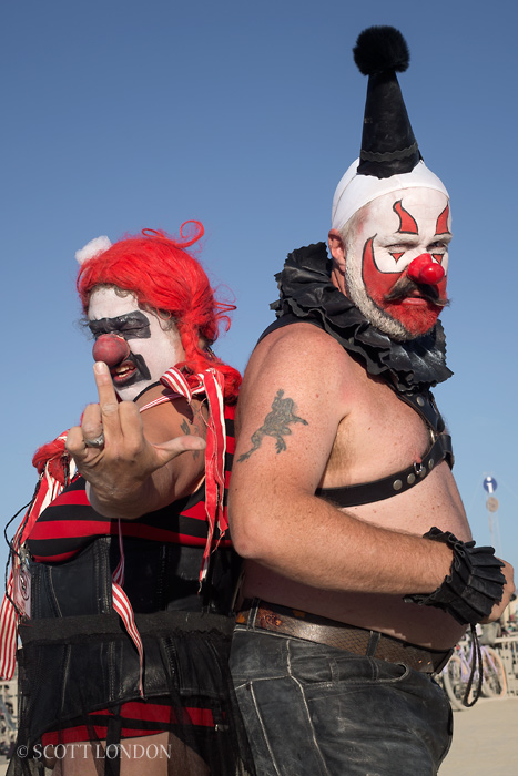 Pippi and Ouchy at Burning Man 2015. (Photo by Scott London)