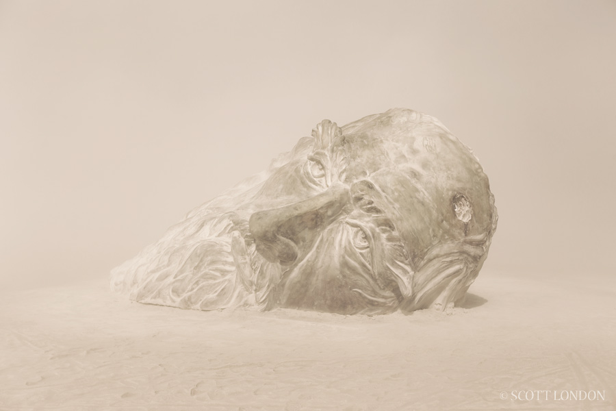 Inside the Mind of DaVinci at Burning Man 2016. (Photo by Scott London)