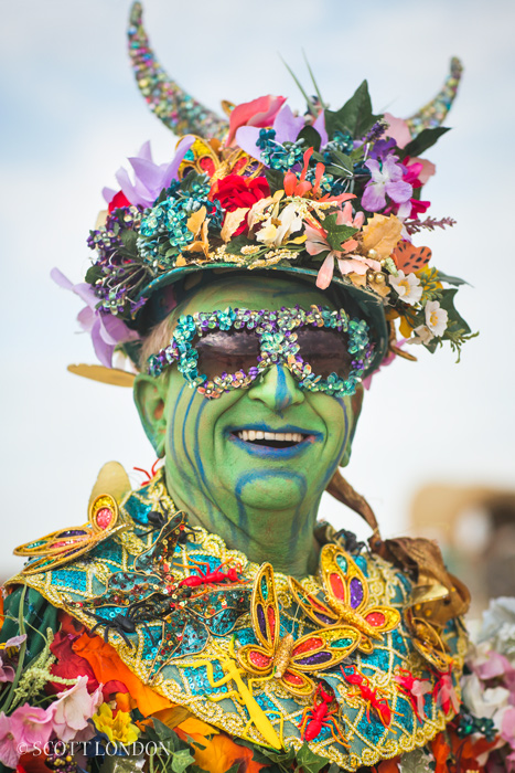 Uncle Ira's creations are like unweeded gardens (Photo by Scott London)