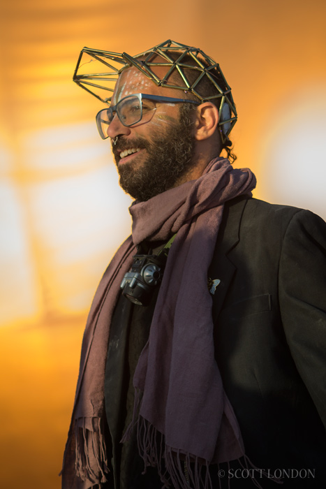 Looking fabulous at that early-morning Abraxas dance party at Burning Man 2016. (Photo by Scott London)