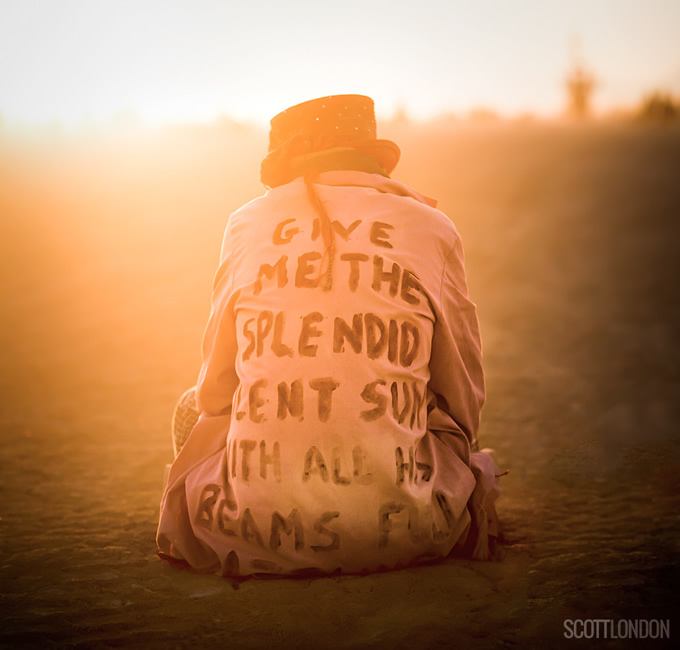 Give me the splendid silent sun with all his beams full-dazzling. (Photo by Scott London)