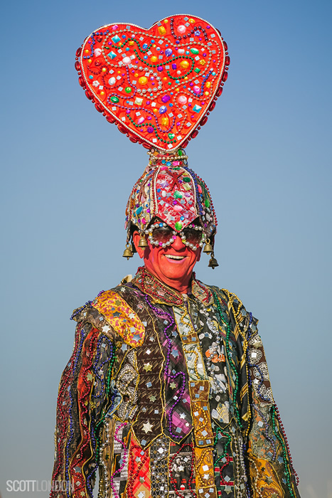 Uncle Ira at Burning Man 2017. (Photo by Scott London)