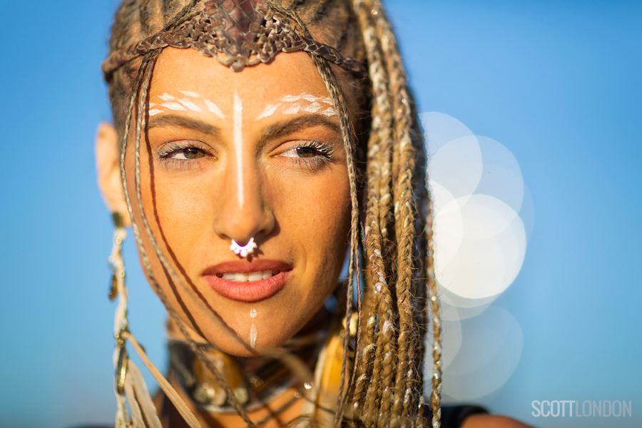 Marianna at Burning Man 2018. (Photo by Scott London)