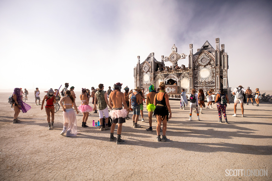 Dance party at the Sanctuary. (Photo by Scott London)