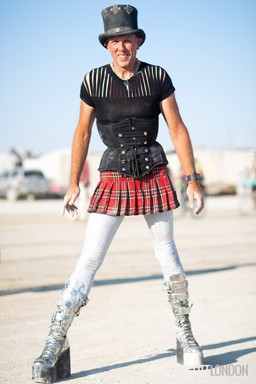 Trick Rider at Burning Man 2018. (Photo by Scott London)